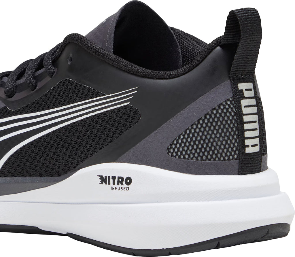 Junior Kruz Nitro Road Running Shoes - Black