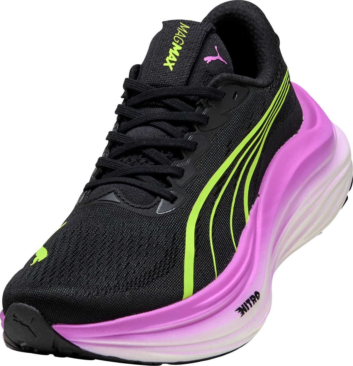 Women's MagMax Nitro Road Running Shoes - Black