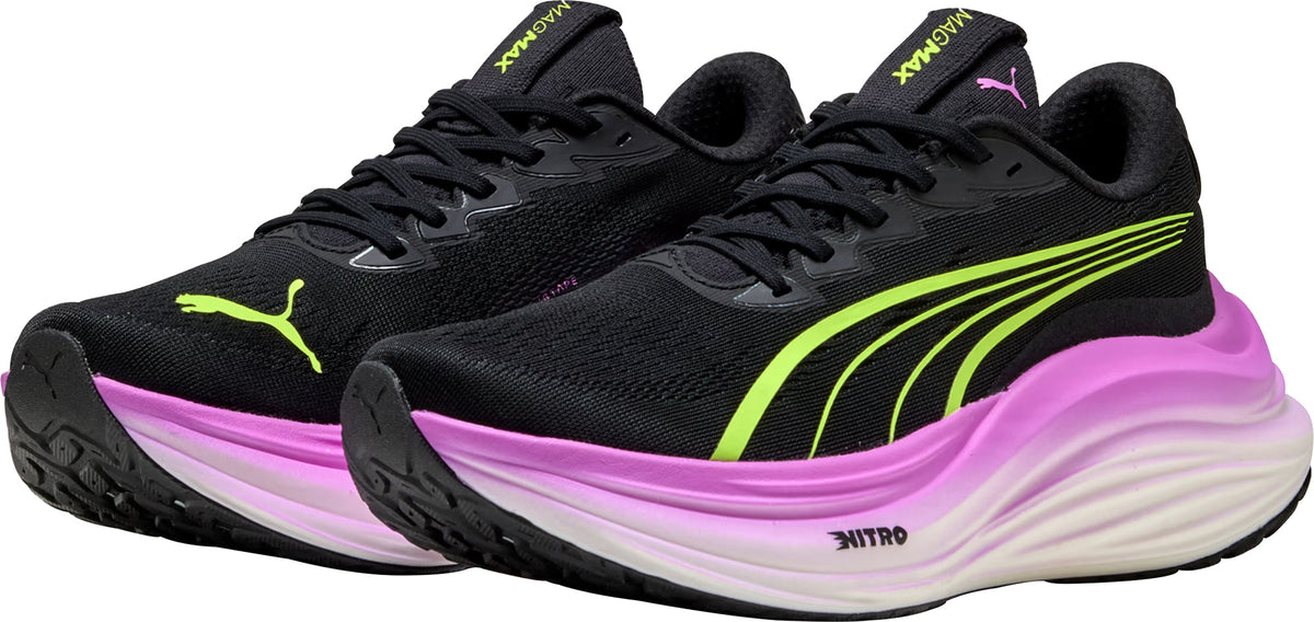 Women's MagMax Nitro Road Running Shoes - Black