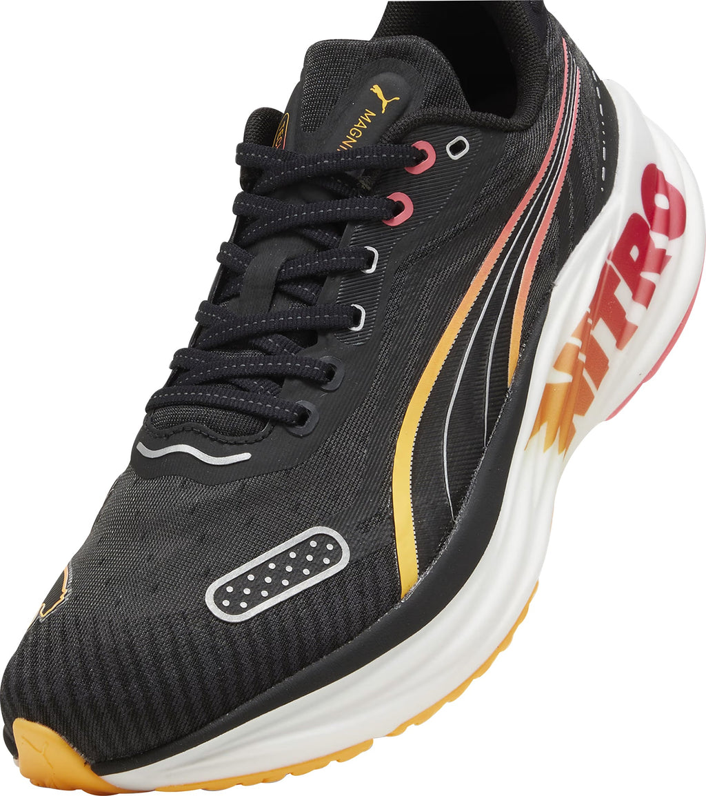 Men's Magnify Nitro 2 Tech Road Running Shoes - Black