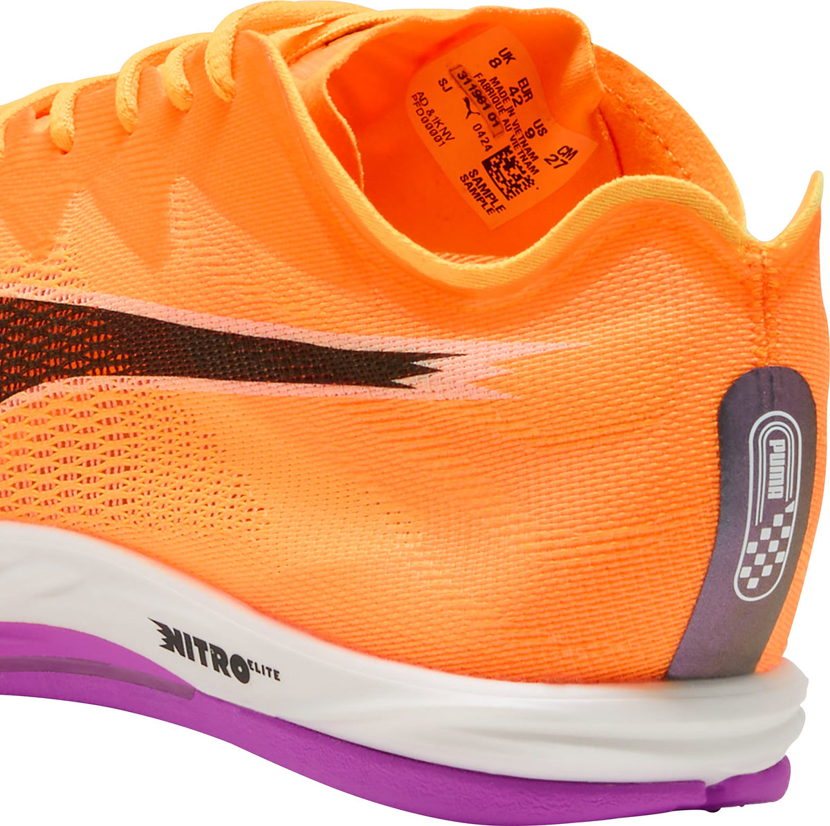 Nitro Elite 3 Long Distance Running Spikes - Orange