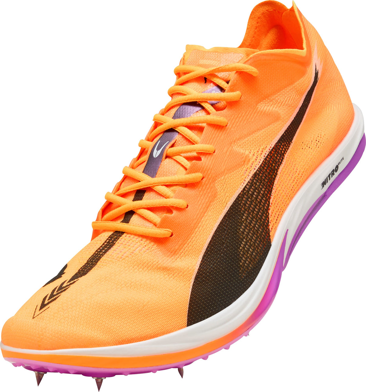 Nitro Elite 3 Long Distance Running Spikes - Orange