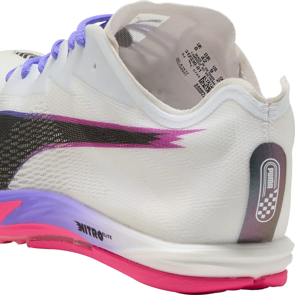 Nitro Elite 3 Long Distance Running Spikes - White