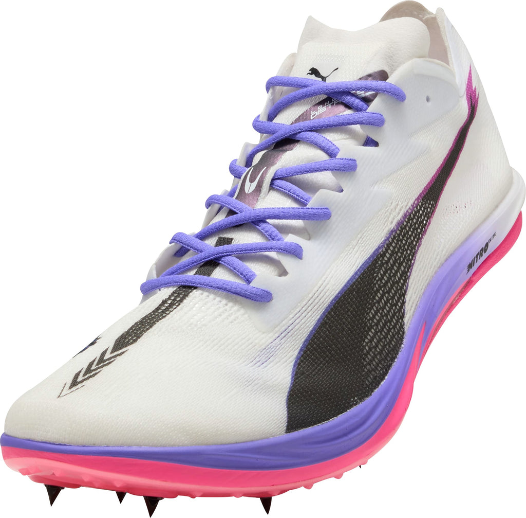 Nitro Elite 3 Long Distance Running Spikes - White