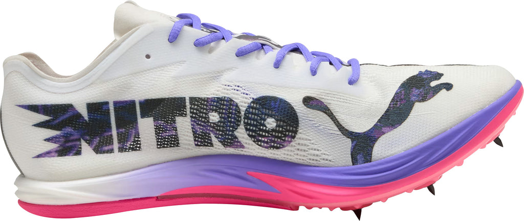 Nitro Elite 3 Long Distance Running Spikes - White
