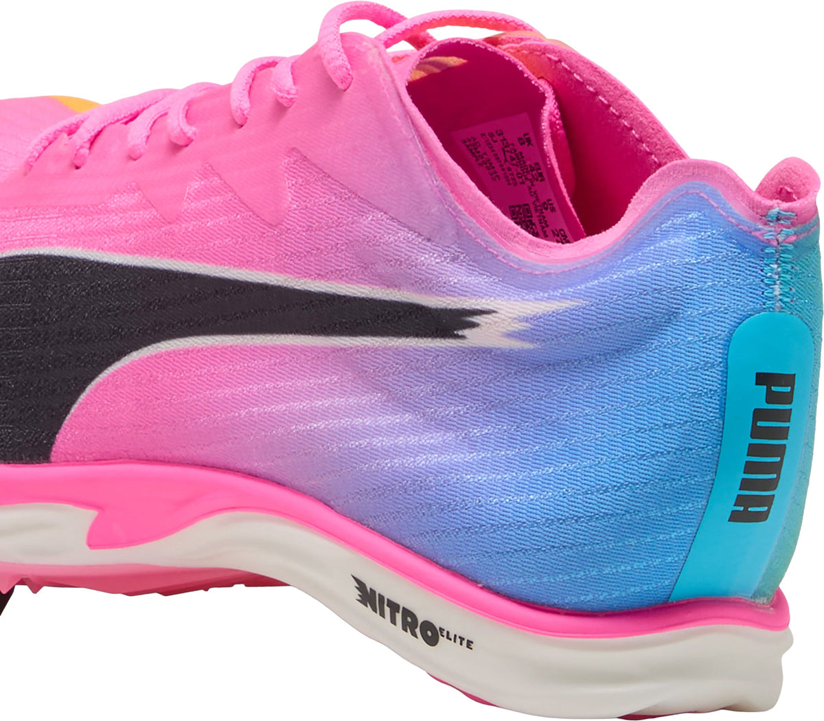 Nitro Elite 3 Middle Distance Running Spikes - Pink