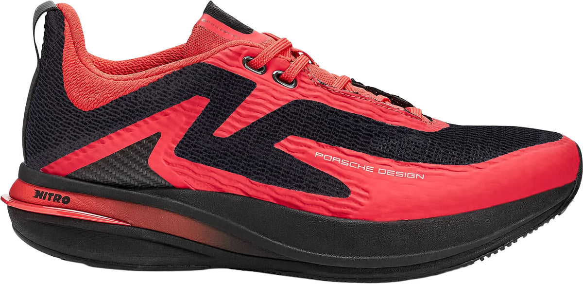 Men's Porsche Design Nitro Runner II Road Running Shoes - Red