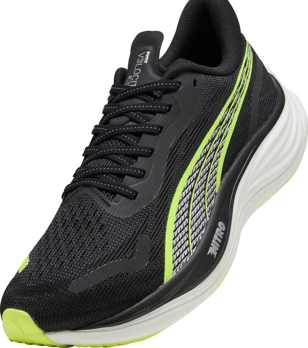 Men's Velocity Nitro 3 Road Running Shoes - Black