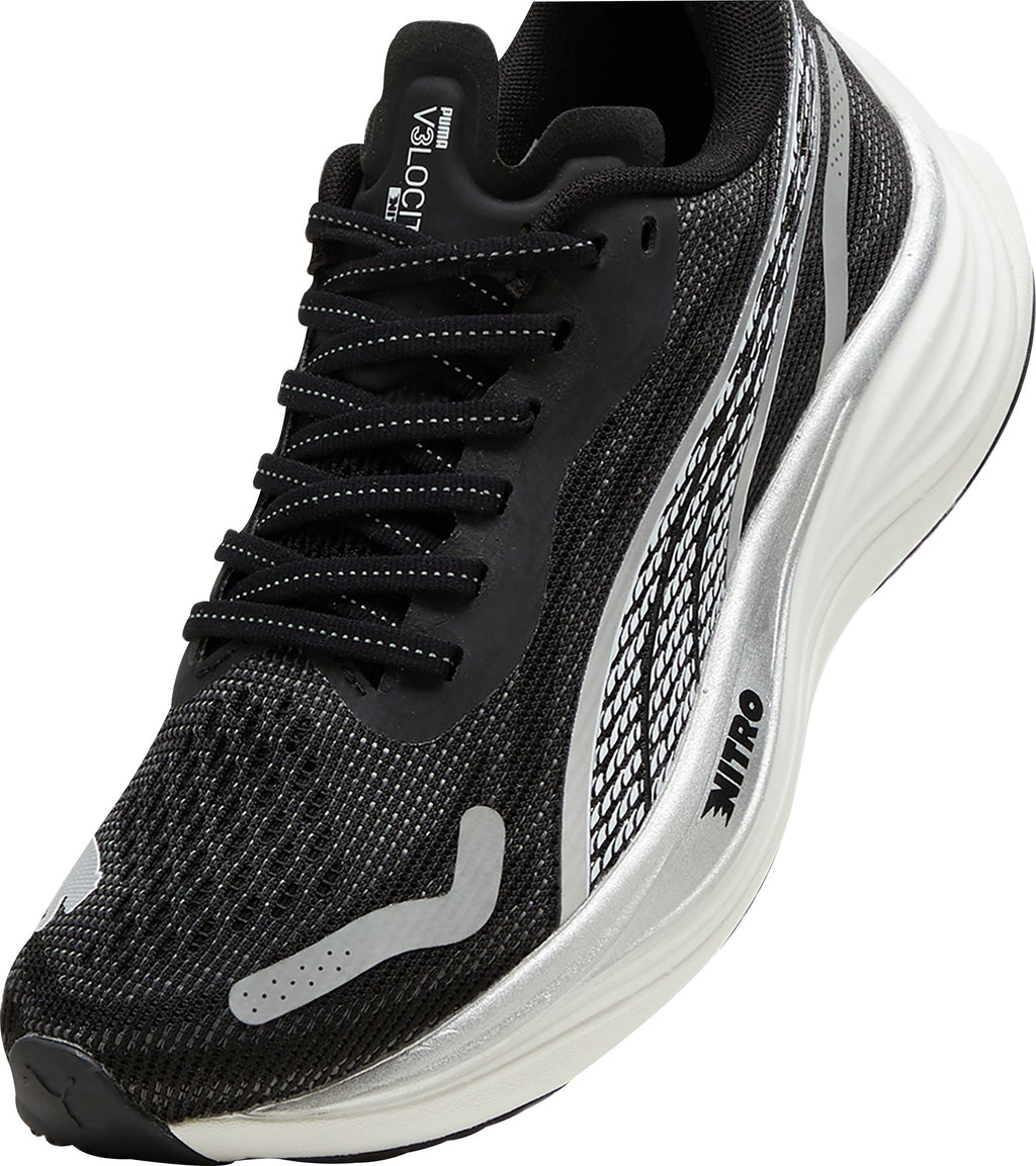 Women's Velocity Nitro 3 Road Running Shoes - Black