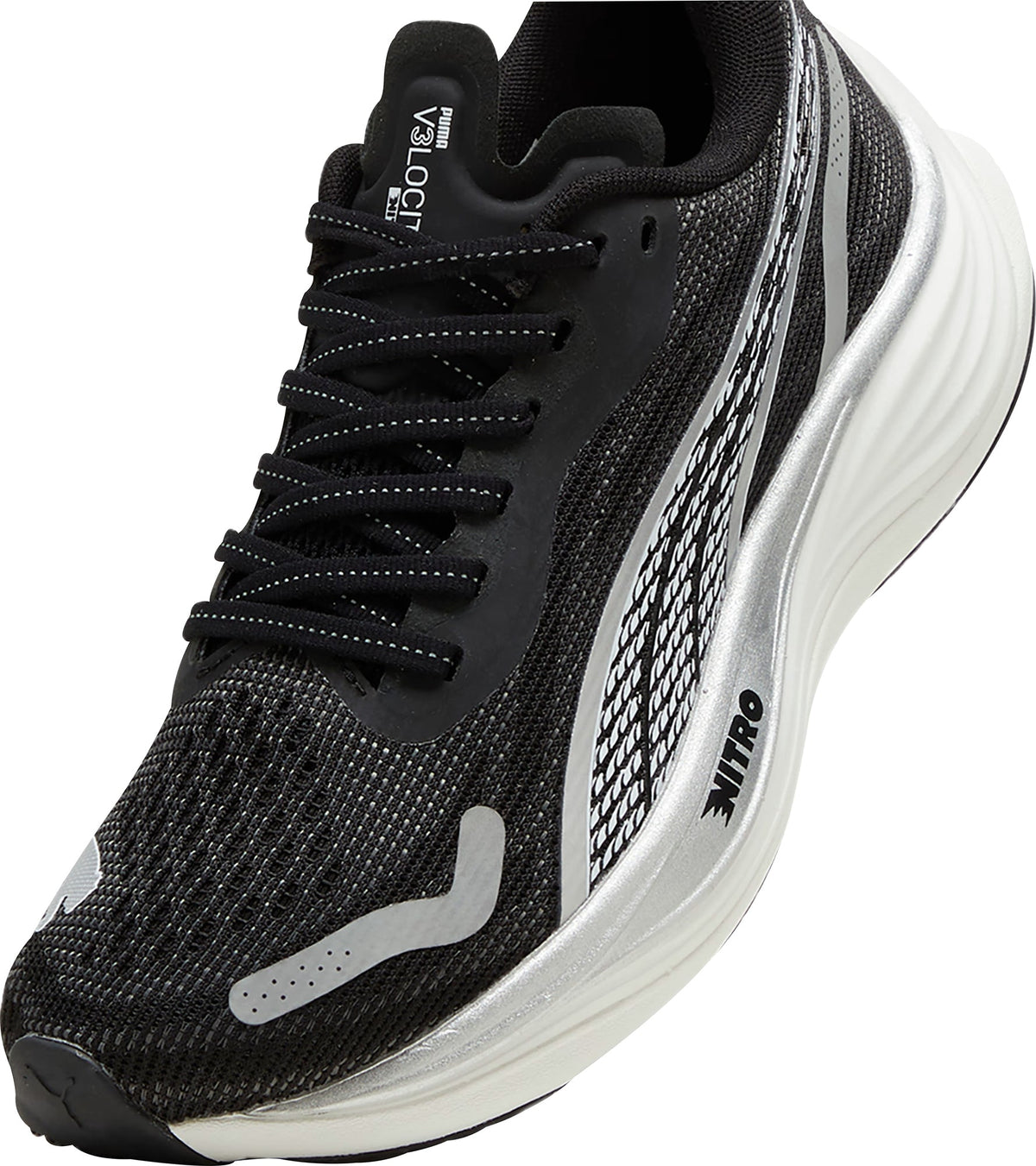 Women's Velocity Nitro 3 Road Running Shoes - Black