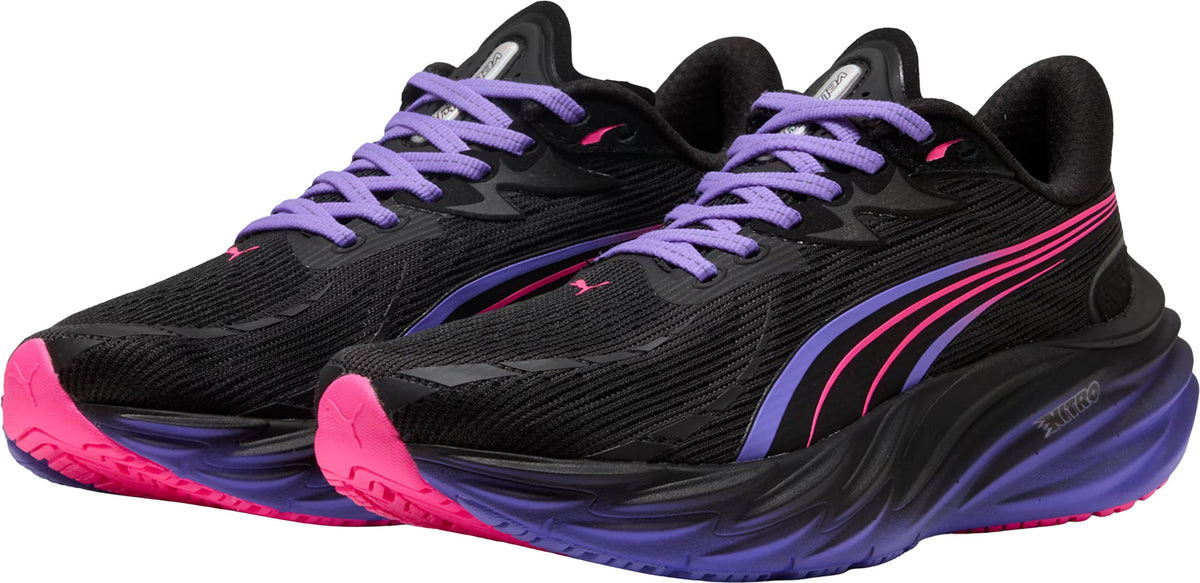 Women's Velocity Nitro 4 Road Running Shoes - Black