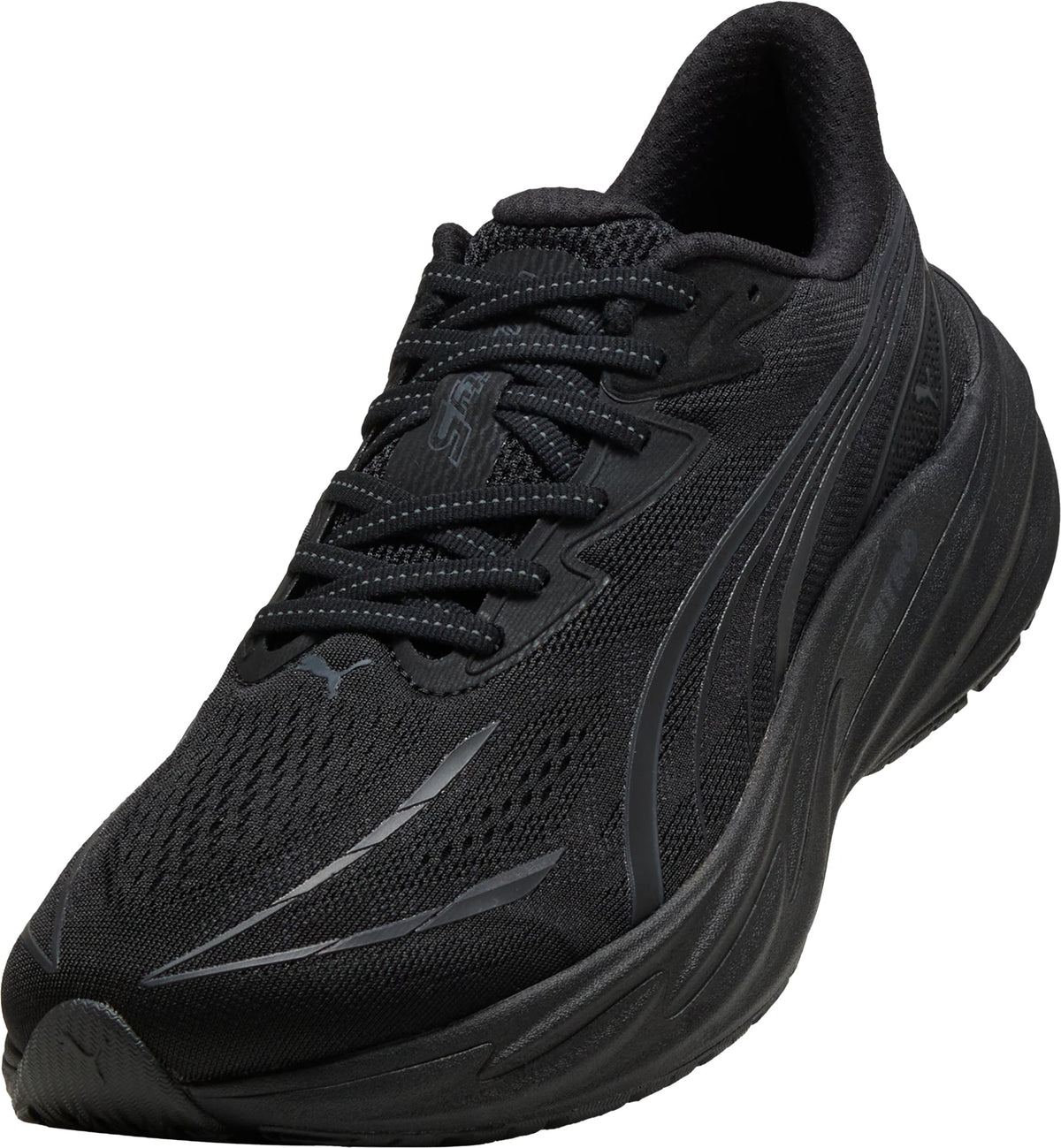 Men's Velocity Nitro 5 Wide Fit Road Running Shoes - Black