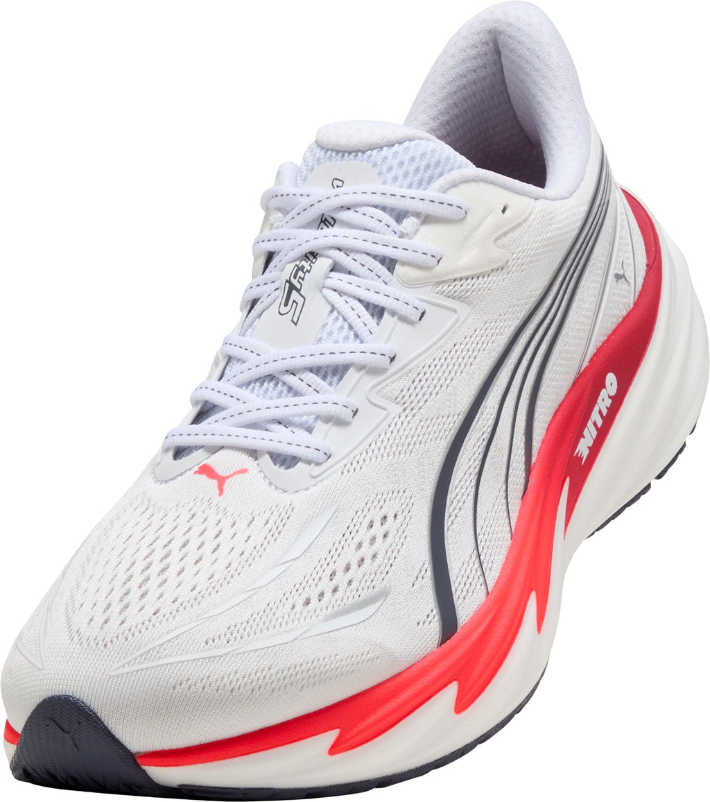 Men's Velocity Nitro 5 Wide Fit Road Running Shoes - White