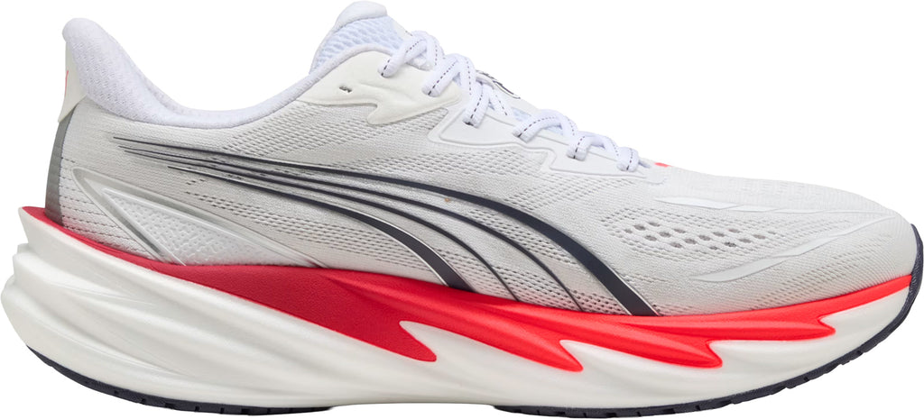 Men's Velocity Nitro 5 Wide Fit Road Running Shoes - White