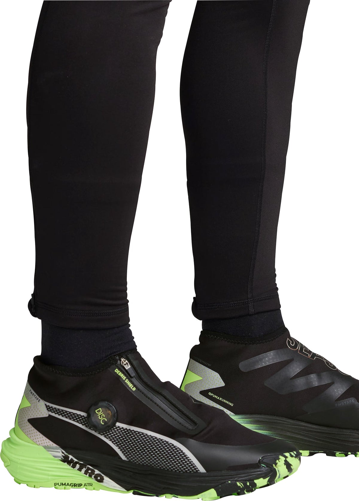 Men's Voyage Nitro 3 Disc Trail Running Shoes - Black