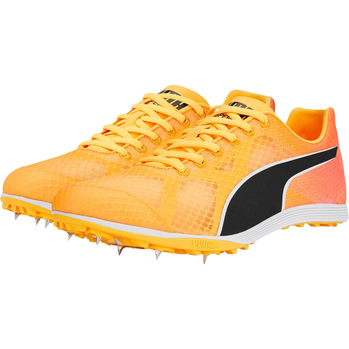 evoSpeed CrossFox 4 Cross Country Spikes - Orange