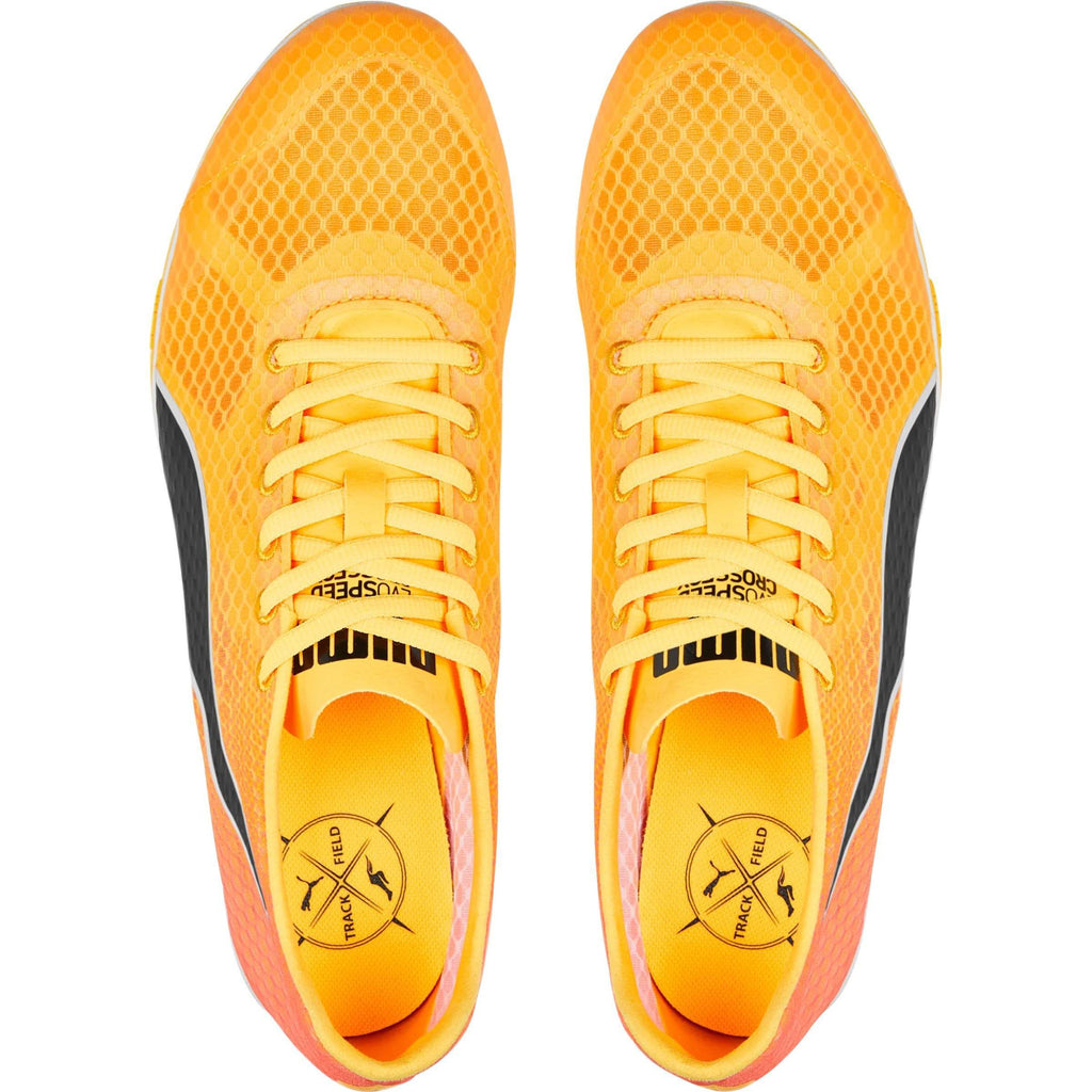 evoSpeed CrossFox 4 Cross Country Spikes - Orange