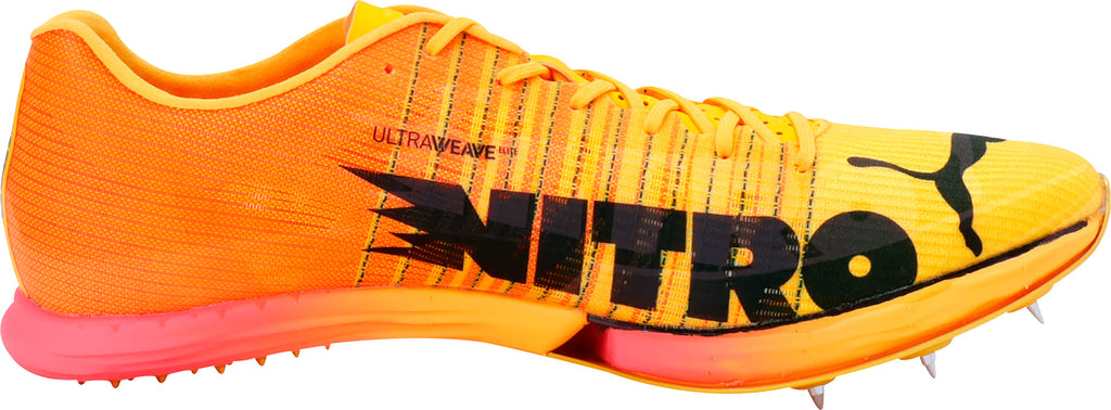 evoSpeed Forte Nitro Elite Running Spikes - Orange