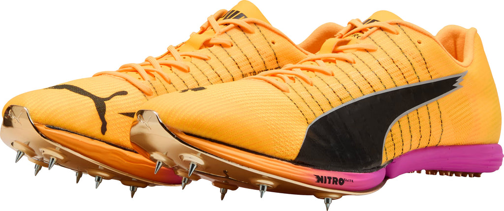 evoSpeed Forte Nitro Elite Running Spikes - Orange