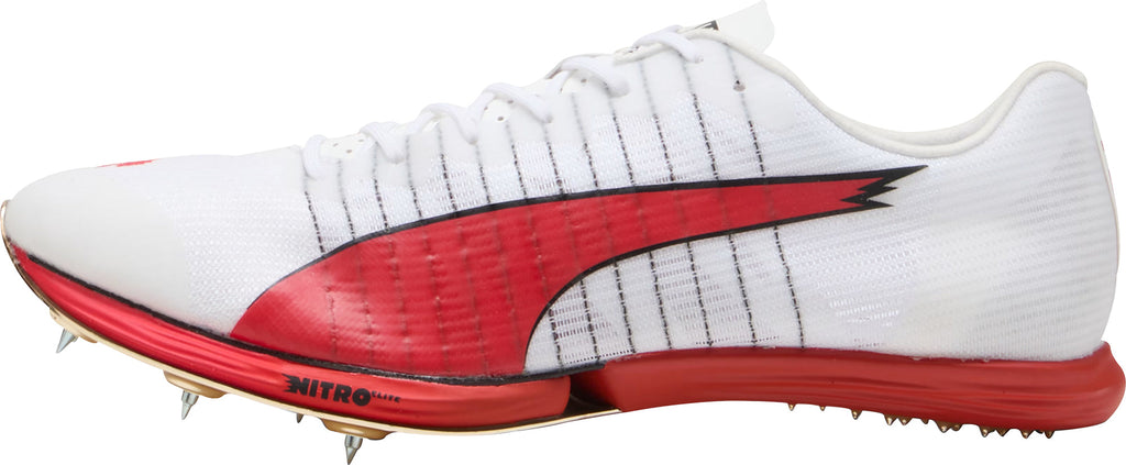 evoSpeed Forte Nitro Elite Running Spikes - White