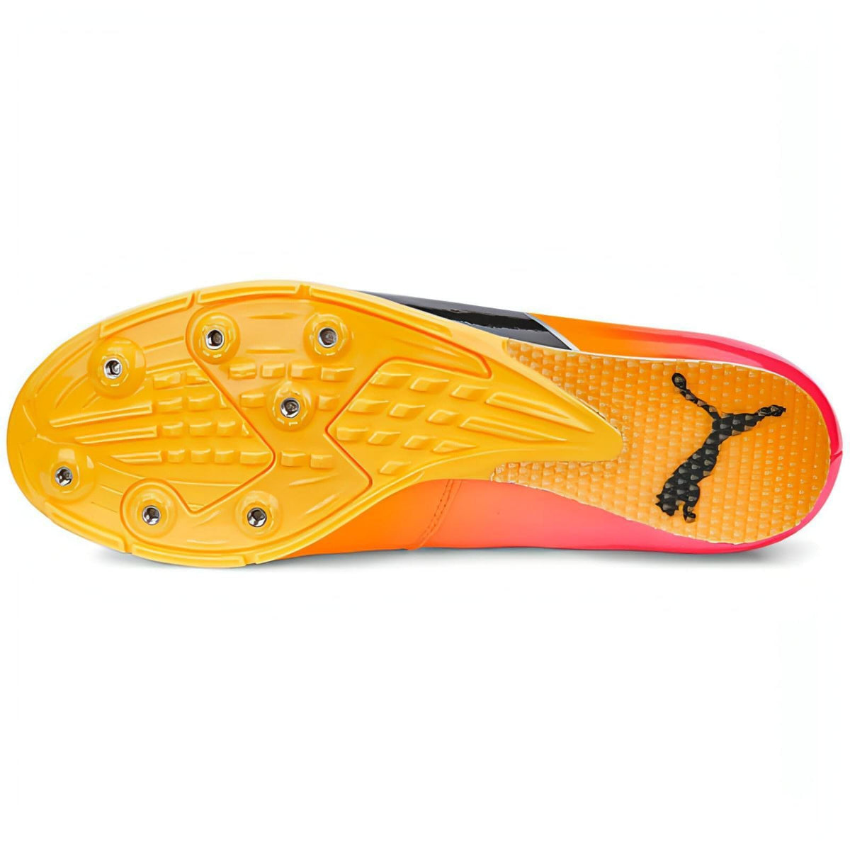 evoSpeed Long Jump 10 Field Event Spikes - Orange