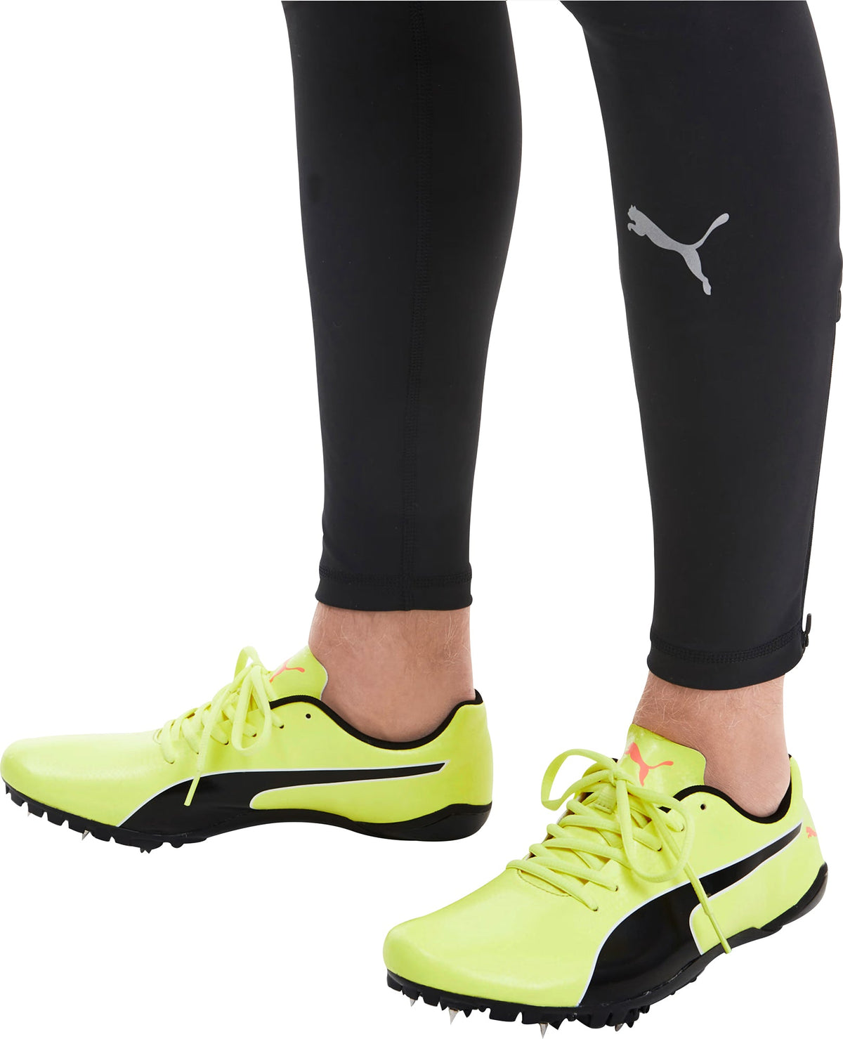 evoSpeed Prep Sprint Running Spikes - Yellow