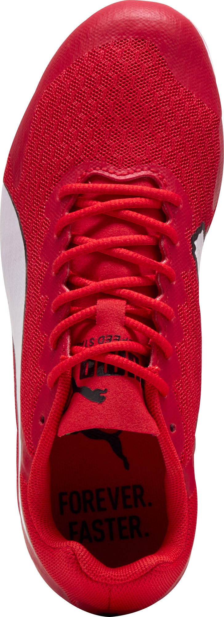 Junior evoSpeed Star 9 Running Spikes - Red
