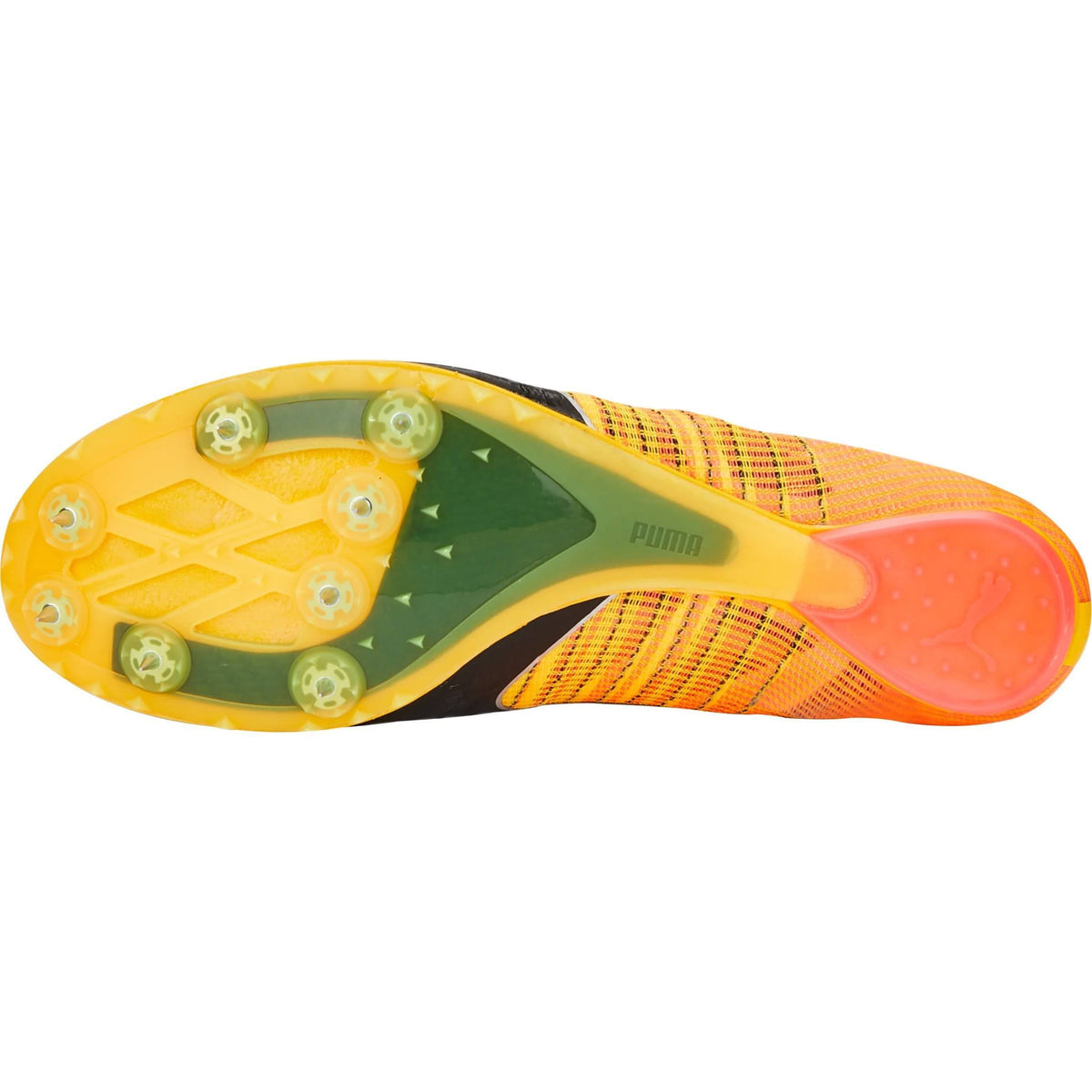 evoSpeed Tokyo Future 4 Running Spikes - Orange