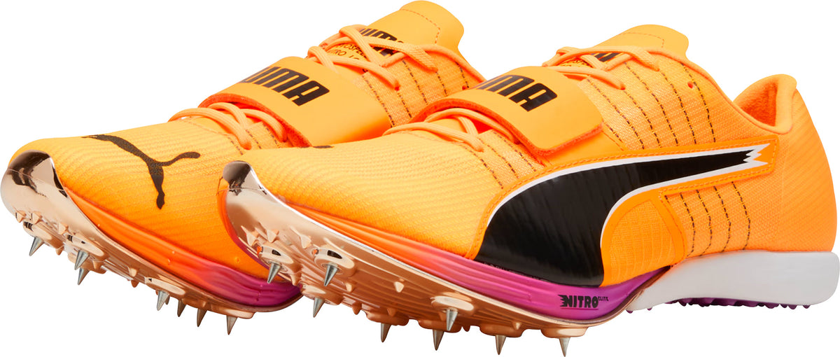 evoSpeed Tokyo Nitro Long Jump Field Event Spikes - Orange