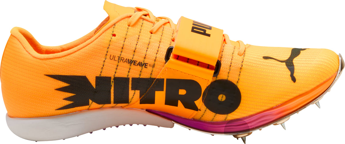 evoSpeed Tokyo Nitro Long Jump Field Event Spikes - Orange