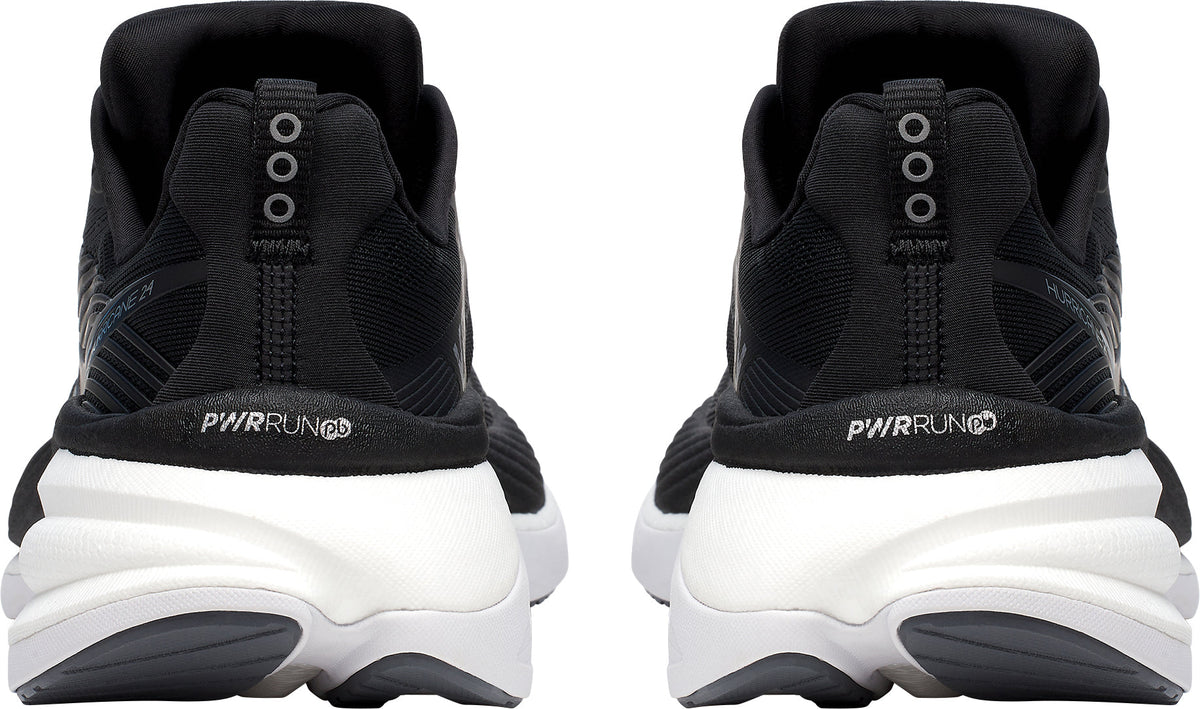Women's Hurricane 24 Road Running Shoes - Black
