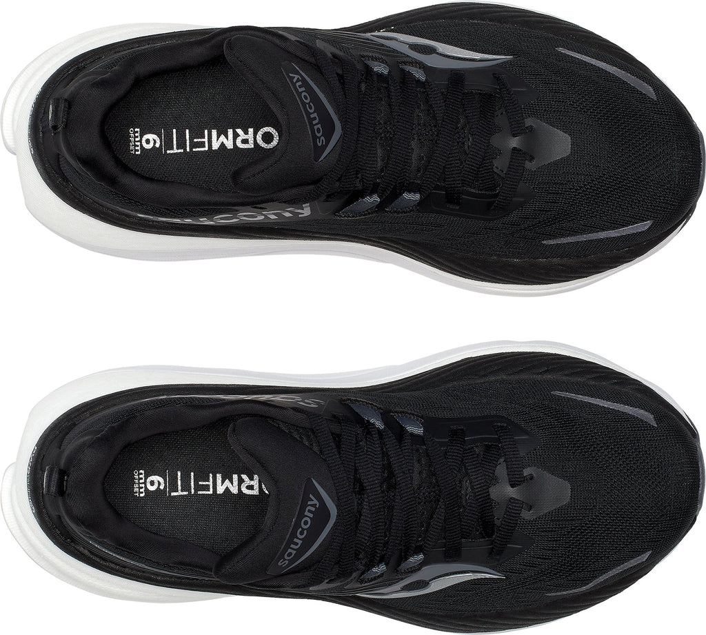 Women's Hurricane 24 Road Running Shoes - Black