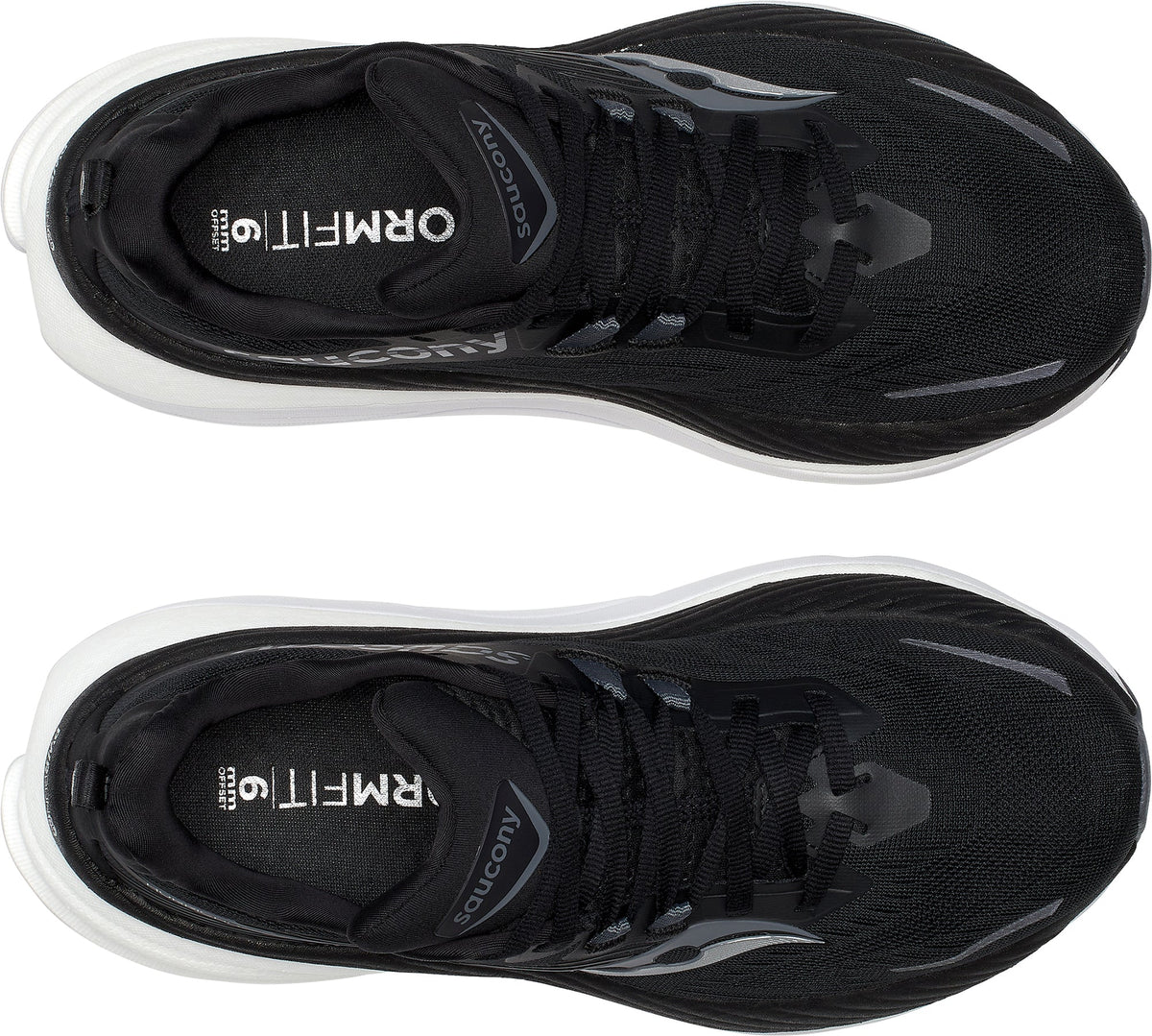 Women's Hurricane 24 Road Running Shoes - Black