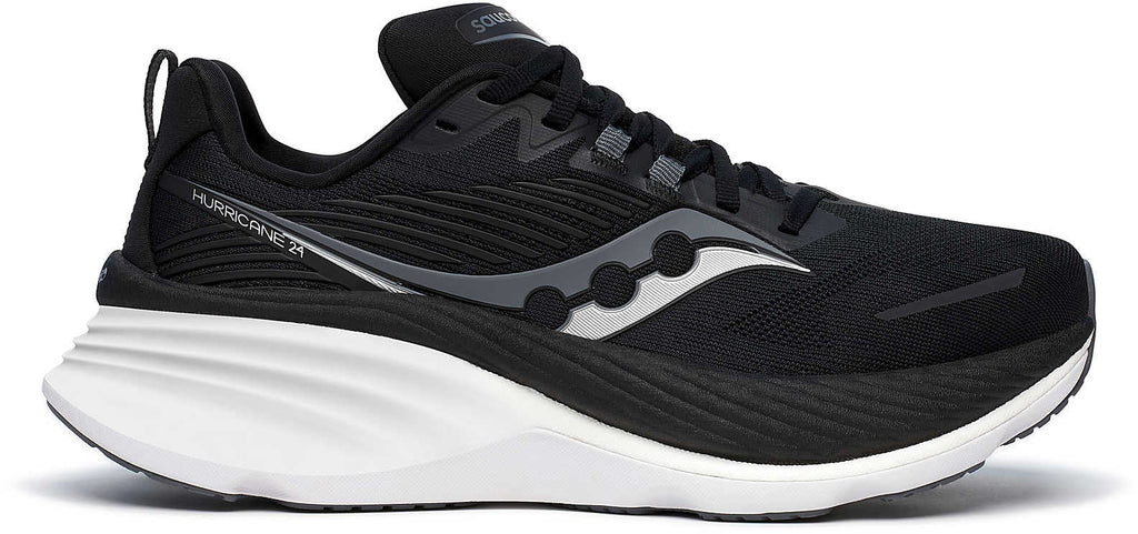 Women's Hurricane 24 Road Running Shoes - Black