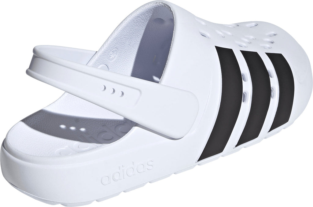 Adilette Clog Slides - White