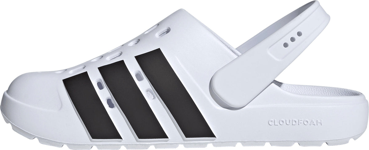 Adilette Clog Slides - White