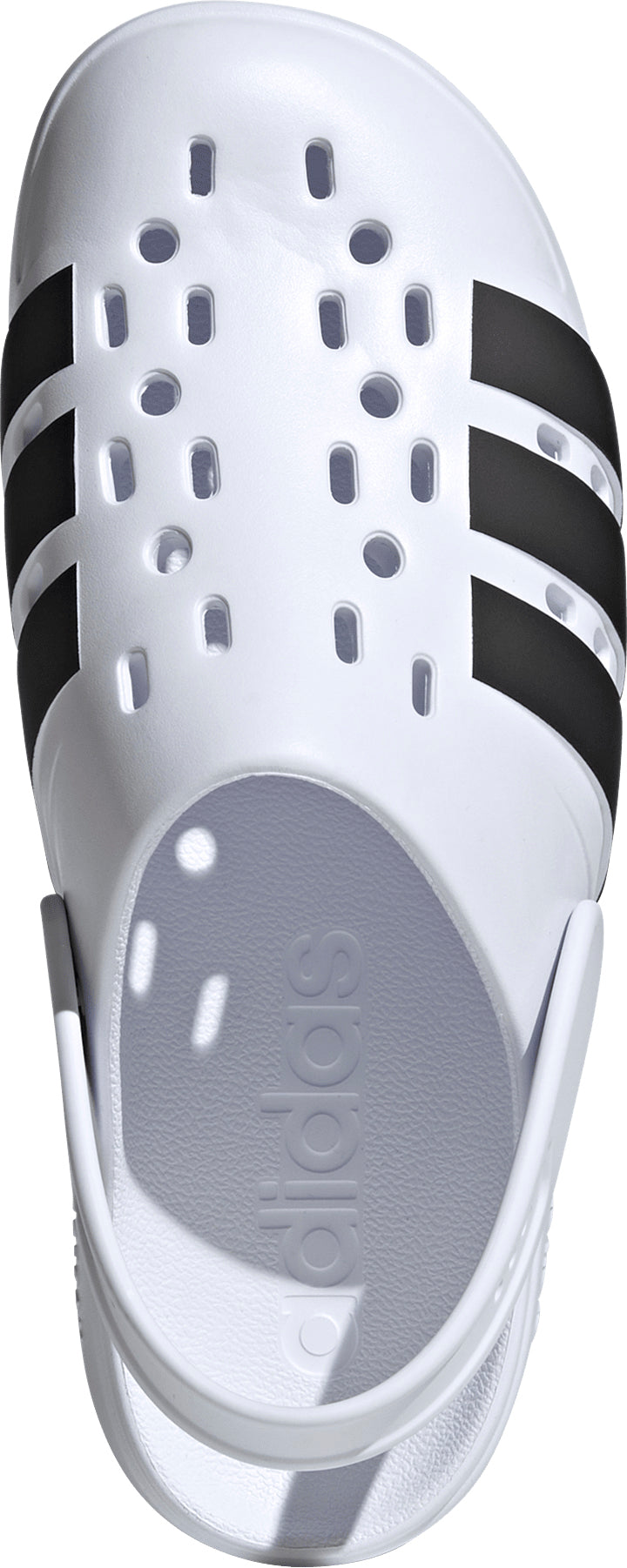 Adilette Clog Slides - White