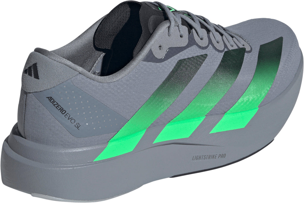Men's Adizero EVO SL Woven Road Running Shoes - Grey