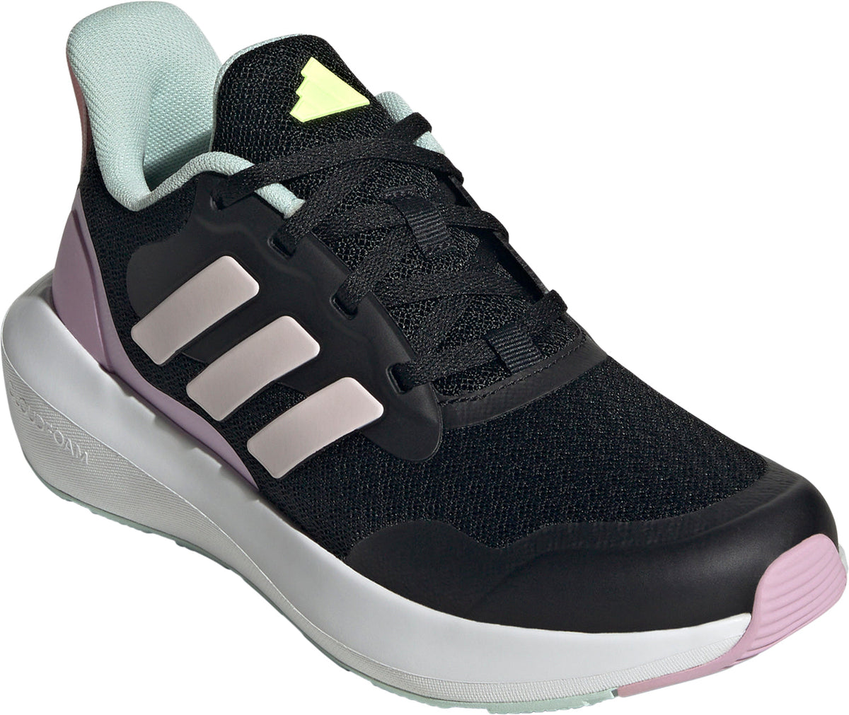 Junior Fortarun 3.0 Road Running Shoes - Black