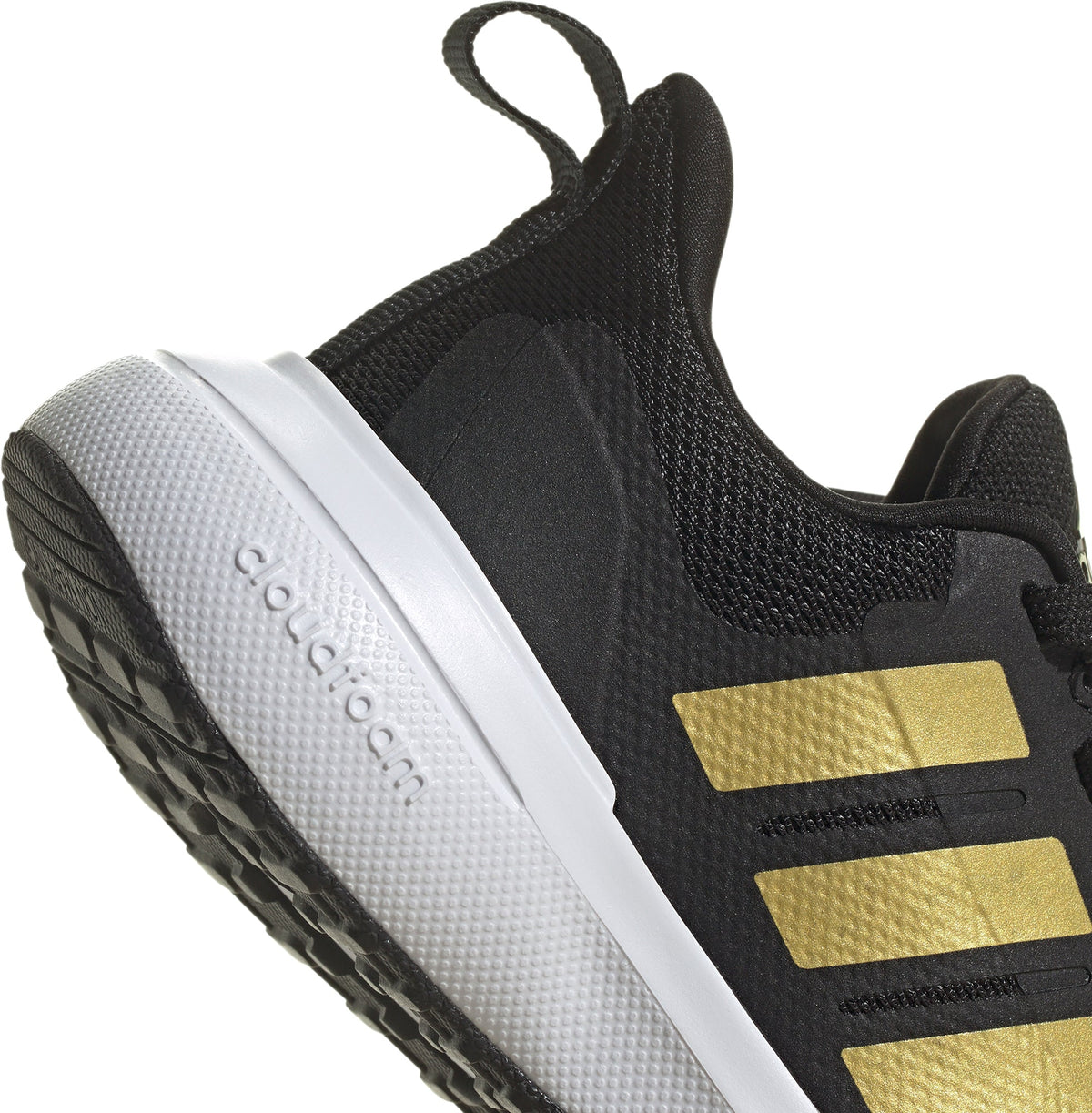 Junior Fortarun 2.0 Road Running Shoes - Black