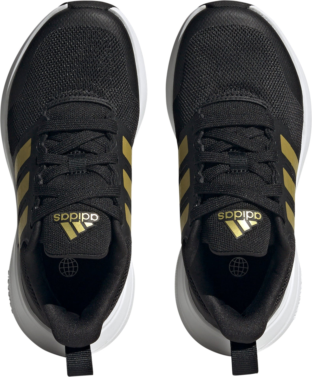 Junior Fortarun 2.0 Road Running Shoes - Black