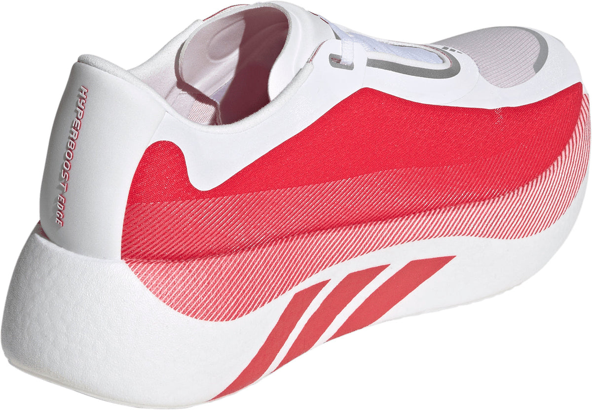 Men's HyperBoost Edge Road Running Shoes - White
