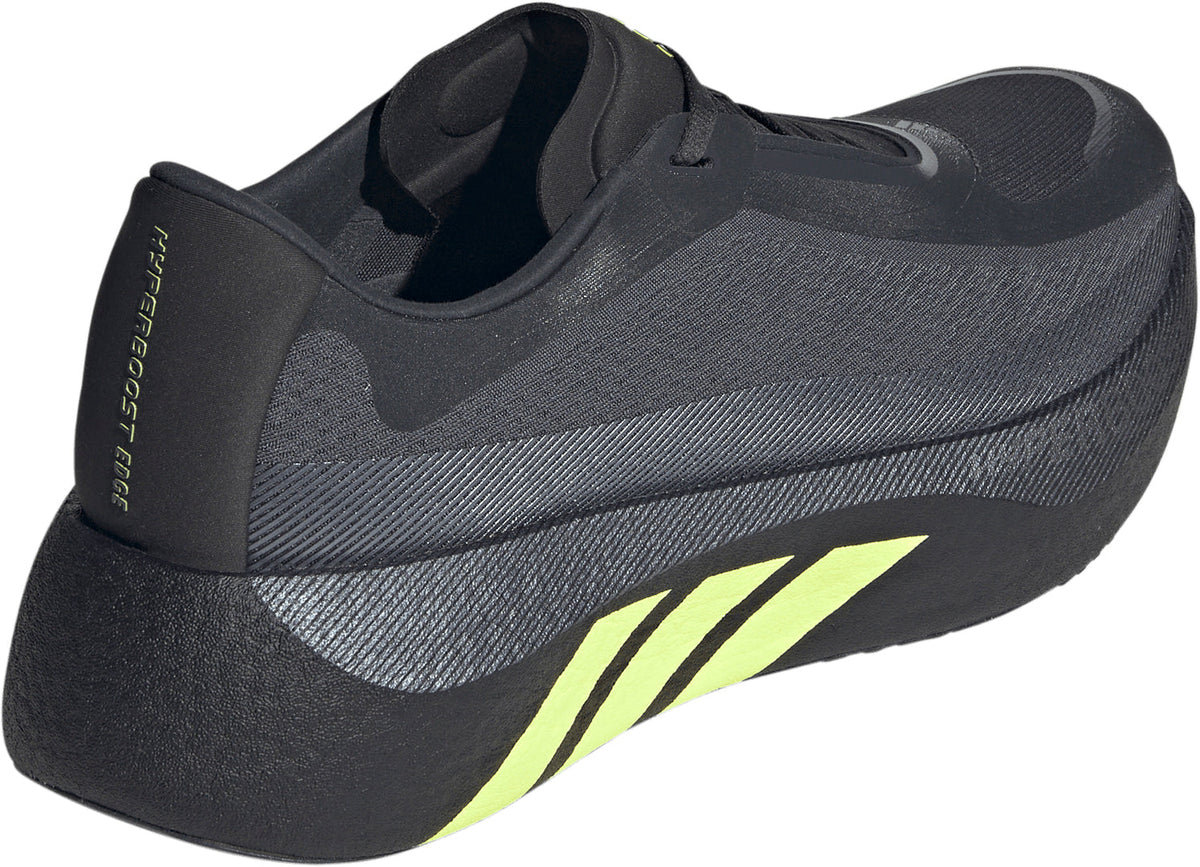 Men's HyperBoost Edge Road Running Shoes - Black