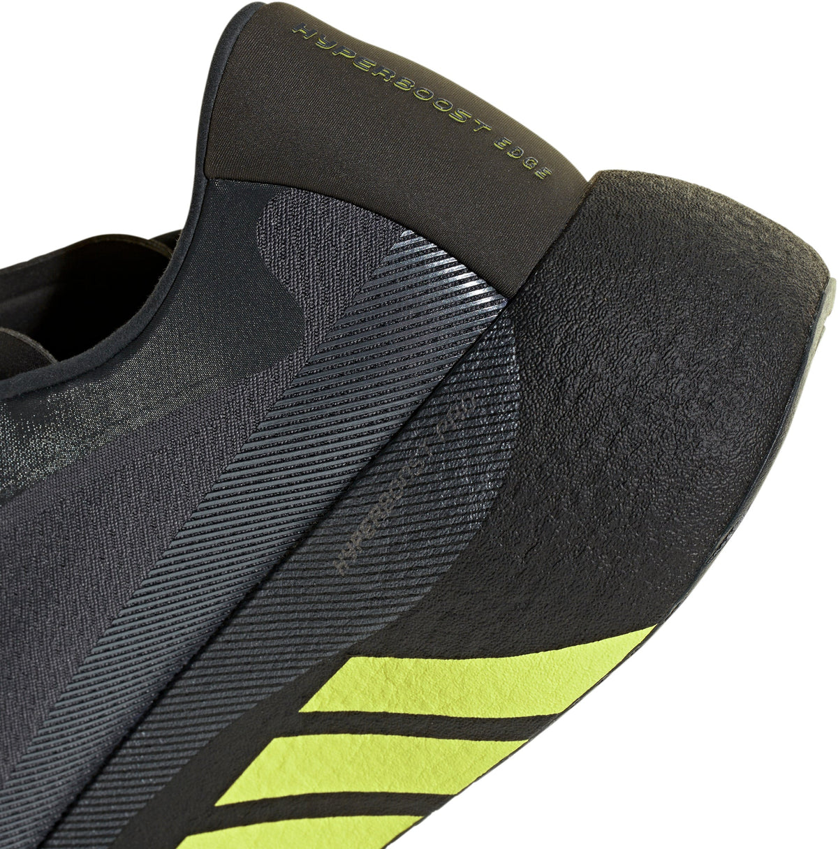 Men's HyperBoost Edge Road Running Shoes - Black