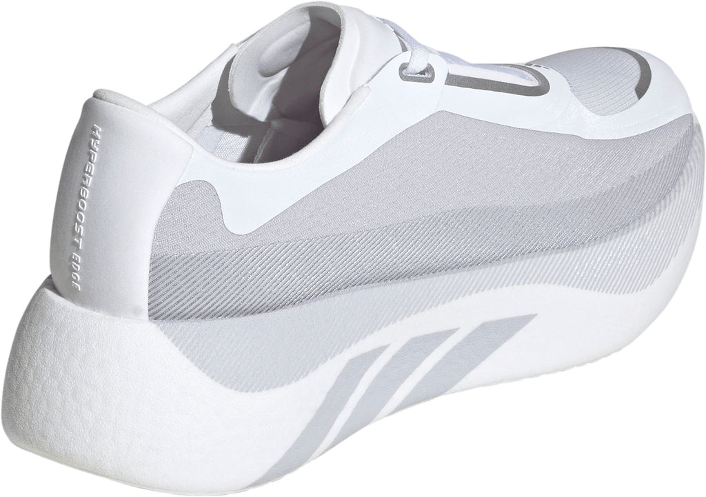 Men's HyperBoost Edge Road Running Shoes - White