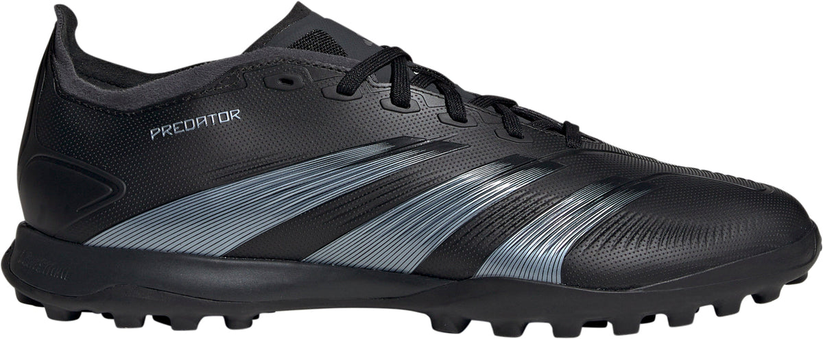 Men's Predator 24 League Low Turf Football Boots - Black