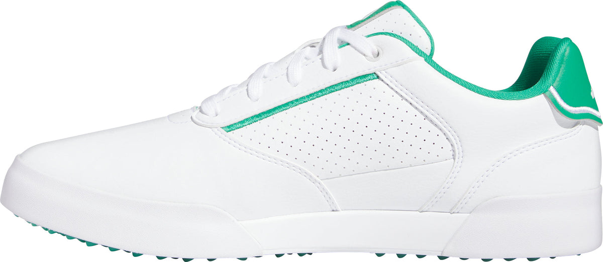 Men's RetroCross Spikeless Wide Fit Golf Shoes - White