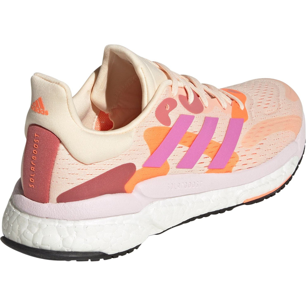 Women's Solar Boost 4 Road Running Shoes - Orange