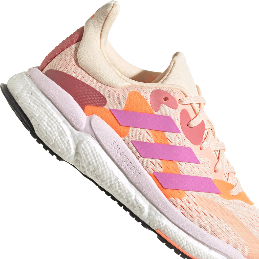 Women's Solar Boost 4 Road Running Shoes - Orange