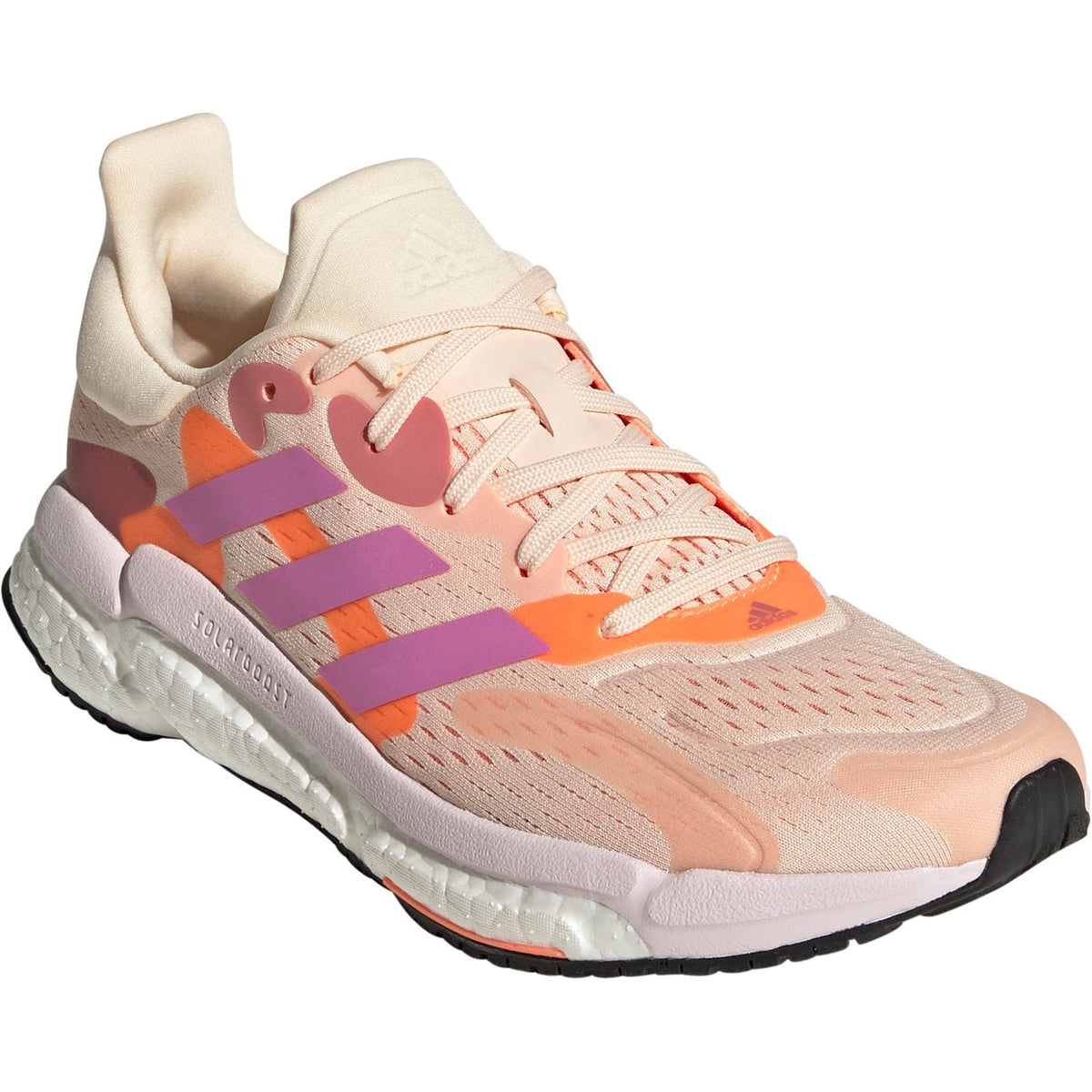 Women's Solar Boost 4 Road Running Shoes - Orange